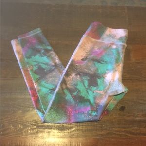 Reebok Speedwick multicolored Leggings Size M